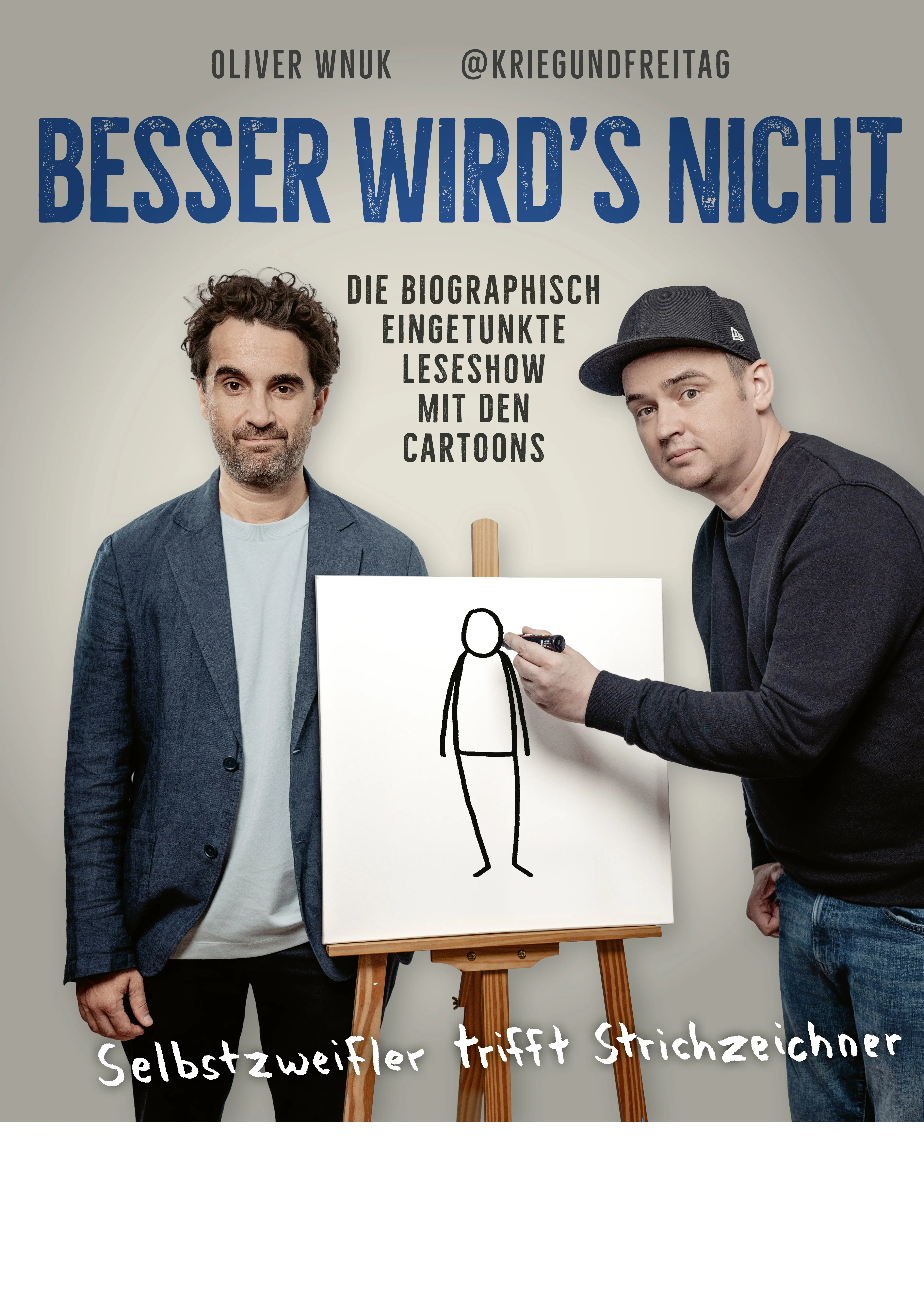 S H O W : Besser wird's nicht - Leseshow mit den Cartoons